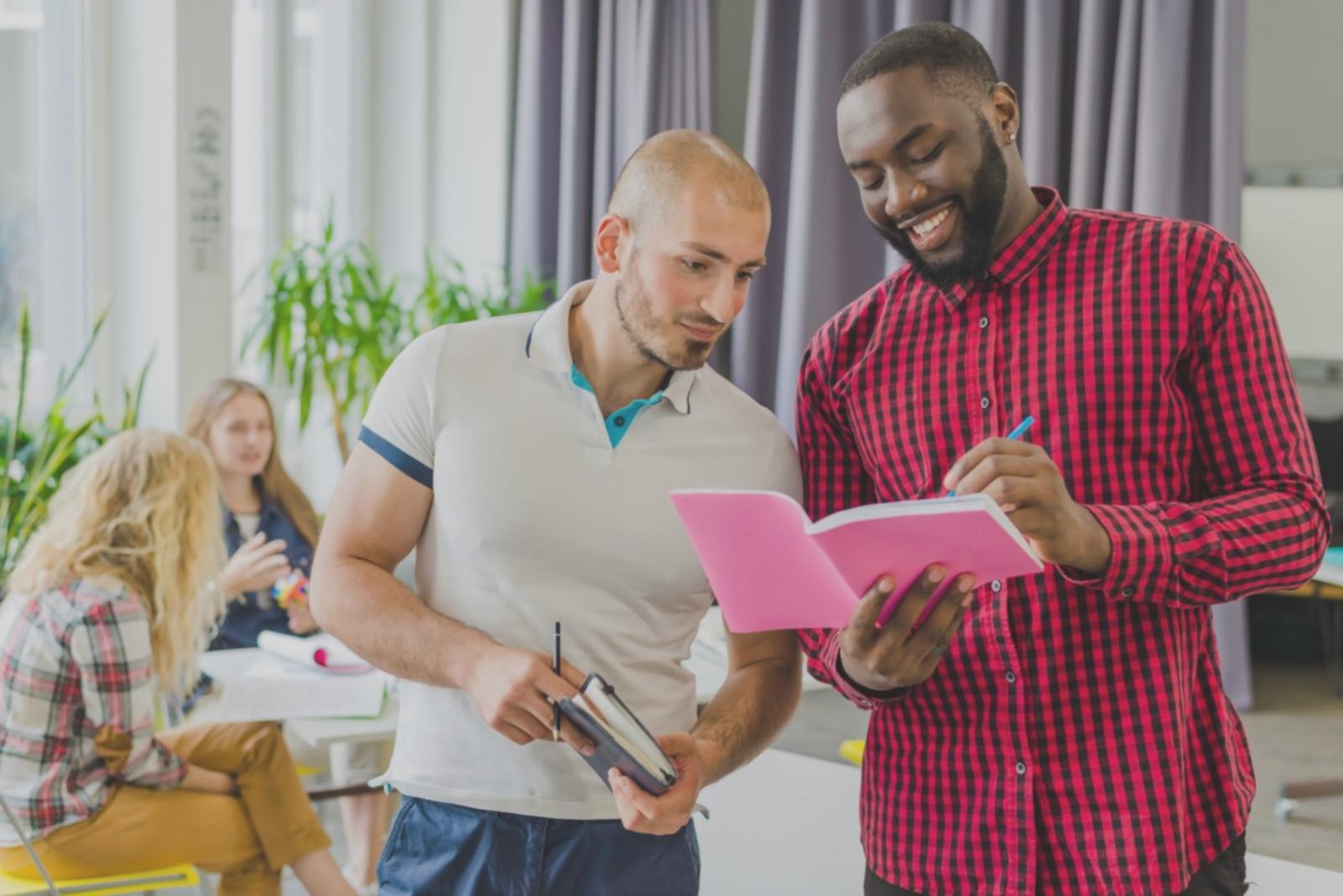 Financial planning session showing budget analysis and strategic planning documents